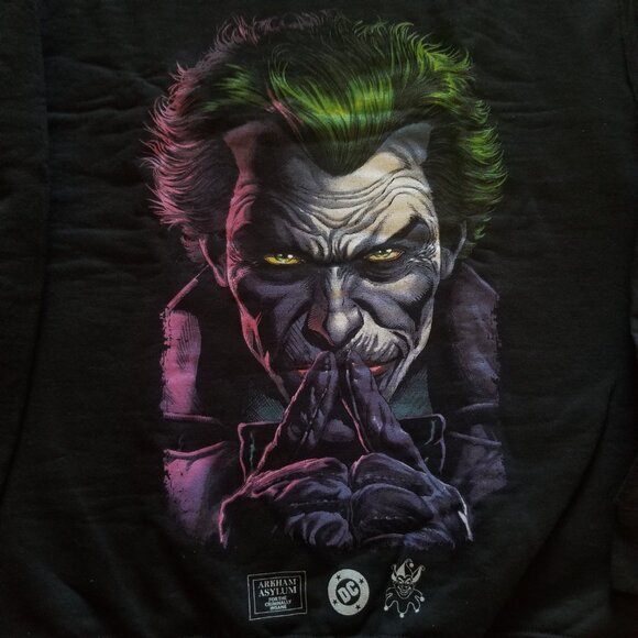 DC Comics Joker Crewneck Sweater (Front/Reverse Image) - Picture 3 of 6